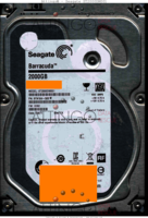 Seagate Barracuda ST2000DM001 9YN164-505 13071 TK CC82 SATA front side