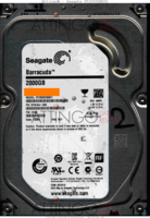 Seagate Barracuda ST2000DM001 9YN164-505 13394 WU CC82 SATA front side