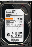 Seagate Barracuda ST2000DM001 9YN164-505 13335 TK CC82 SATA front side