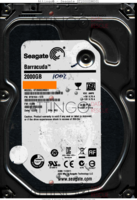 Seagate Barracuda ST2000DM001 9YN164-570 12203 WU CC9B SATA front side