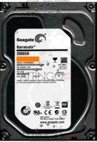 Seagate Barracuda ST2000DM001 9YN164-570 12522 SU CC9F SATA front side