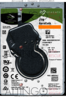 Seagate Barracuda ST2000LM015 2E8174-501 01AUG2019 TK 0001 SATA front side