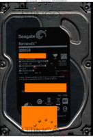 Seagate Barracuda ST3000DM001 1CH166-042 13314 TK AP15 SATA front side