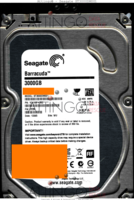 Seagate Barracuda ST3000DM001 1CH166-302 13365 WU CC26 SATA front side