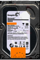 Seagate Barracuda ST3000DM001 1CH166-515 14145 TK CC47 SATA front side