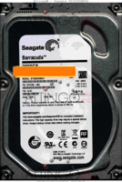 Seagate Barracuda ST3000DM001 9YN166-302   CC4C SATA front side