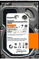 Seagate Barracuda ST3000DM001 9YN166-302 12312 SU CC4C SATA front side