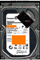 Seagate Barracuda ST3000DM001 9YN166-302 12432 SU CC4C SATA front side