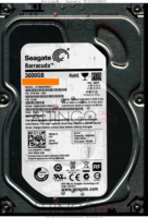 Seagate Barracuda ST3000DM001 9YN166-500 12476 SU CC4B SATA front side