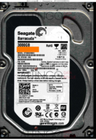 Seagate Barracuda ST3000DM001 9YN166-500 12504 WU CC4B SATA front side