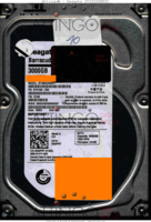 Seagate Barracuda ST3000DM001 9YN166-500 12503 WU CC4B SATA back side