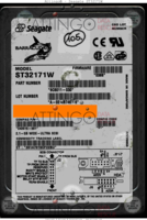 Seagate Barracuda ST32171W 9C6011-030 N.A. SINGAPORE 0388 SCSI front side