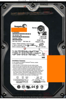 Seagate Barracuda ST3500830AS 9BJ136-224 08131 SU 3.AAD SATA front side