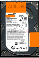 Seagate Barracuda ST500DM002 1BD142-301 12133 SU KC44 SATA front side