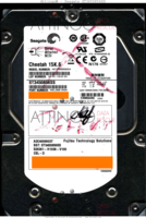 Seagate Cheetah 15k.6 ST3450856SS 9CL066-040  SINGAPORE 1604 SAS front side