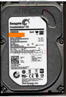 Seagate Constellation CS ST1000NC001 1DY162-002 14221 TK CN02 SATA front side