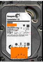 Seagate Constellation CS ST2000NC001 1DY164-002 13404 TK CN02 SATA back side