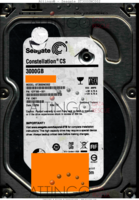Seagate Constellation CS ST3000NC002 1DY166-001 13256 TK CN01 SATA front side