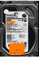 Seagate Constellation CS ST3000NC002 1DY166-003 15042 TK CN03 SATA front side