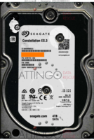 Seagate Constellation ES.3 ST4000NM0033 9ZM170-006 19SEP2016 SU SN06 SATA front side