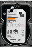 Seagate Constellation ES.3 ST4000NM0033 9ZM170-006 17NOV2016 SU SN06 SATA front side