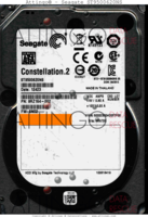 Seagate Constellation.2 ST9500620NS 9RZ164-002 12423 KRATSG SN02 SATA front side