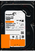 Seagate Desktop HDD ST1000DM003 1ER162-301 15345 TK CC45 SATA back side