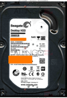 Seagate Desktop HDD ST2000DM001 1ER164-301 15226 TK CC25 SATA front side