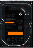 Seagate Desktop HDD ST3000DM001 1ER166-044 16053 WU AQ03 SATA front side