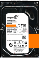 Seagate Desktop HDD ST3000DM001 1ER166-570 15125 WU CC45 SATA front side