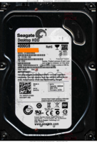 Seagate Desktop HDD ST4000DM000 1F2168-500 14237 TK CC52 SATA front side
