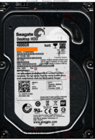 Seagate Desktop HDD ST4000DM000 1F2168-500 14237 TK CC52 SATA front side