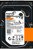 Seagate Desktop HDD ST4000DM000 1F2168-500 14217 TK CC52 SATA front side