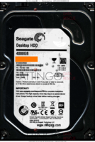 Seagate Desktop HDD ST4000DM000 1F2168-568 13464 WU CC52 SATA front side