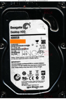 Seagate Desktop HDD ST4000DM000 1F2168-568 13441 WU CC52 SATA front side