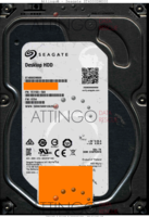 Seagate Desktop HDD ST4000DM000 1F2168-568 07APOR2016 TK CC54 SATA front side