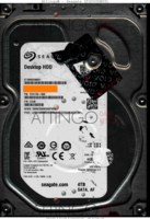 Seagate Desktop HDD ST4000DM001 1FK17N-568 19OCT2016 WU CC49 SATA front side