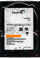 Seagate FreePlay ST91000430AS 9TY146-550 11061 TK CC9D SATA front side