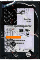 Seagate FreePlay ST9750430AS 9TY14Z-550 10213 TK CC9B SATA front side