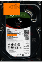Seagate Ironwolf ST2000VN004 2E4164-500 21SEP2018 TK SC60 SATA front side