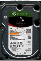 Seagate Ironwolf ST8000VN0022 2EL112-500 02DEC2016 TK SC61 SATA back side