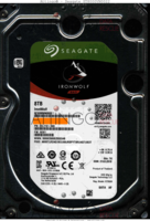 Seagate Ironwolf ST8000VN0022 2EL112-500 27JUL2018 TK SC61 SATA front side