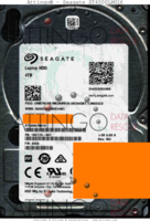 Seagate Laptop HDD ST4000LM016 1N2170-567 12APR2016 WU 0003 SATA front side
