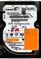 Seagate Laptop Thin SSHD ST500LM000 1EJ162-056 14156 WU FJ13 SATA front side