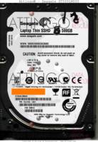 Seagate Laptop Thin SSHD ST500LM000 1EJ162-301   SM14 SATA front side