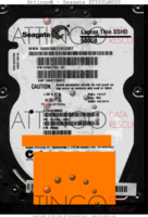 Seagate Laptop Thin SSHD ST500LM000 1EJ162-505 09/2014 WU SM28 SATA front side