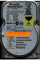 Seagate Medalist 8630 ST38630A 9L4008-302 9927 ML2 3.02 PATA front side