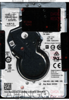 Seagate Mobile HDD ST2000LM007  ST2000LM007 15JUL2016 WU  SATA back side