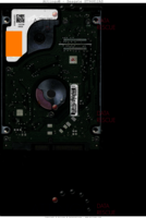Seagate Momentus 5400.2 ST96812AS 9W3182-040 06486 WU 7.01 SATA back side