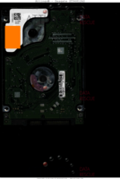 Seagate Momentus 5400.2 ST96812AS 9W3182-040 07027 AMK 7.01 SATA back side